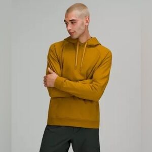 Lululemon mustard hooded sweatshirt Size L